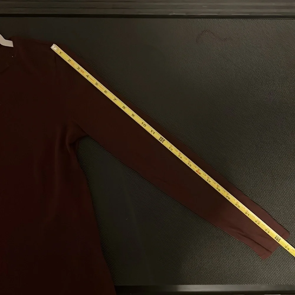 J.‎ Jill 100% Merino Wool Lightweight Sweater Burgundy Whimsigoth Vamp Dark S